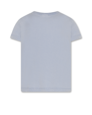 Amina t-shirt garment dye 704 - Light blu