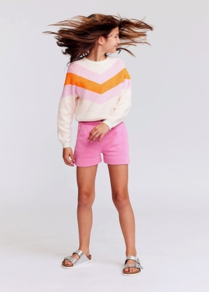 Bruna shorts garment dye 528 - Pink
