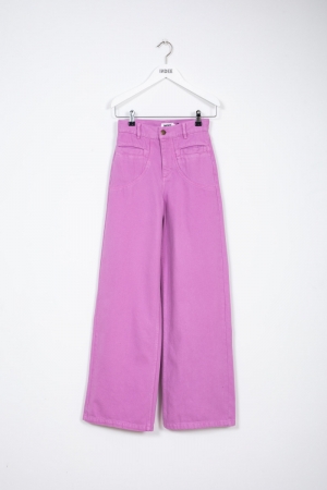 Wide leg trousers Lilac